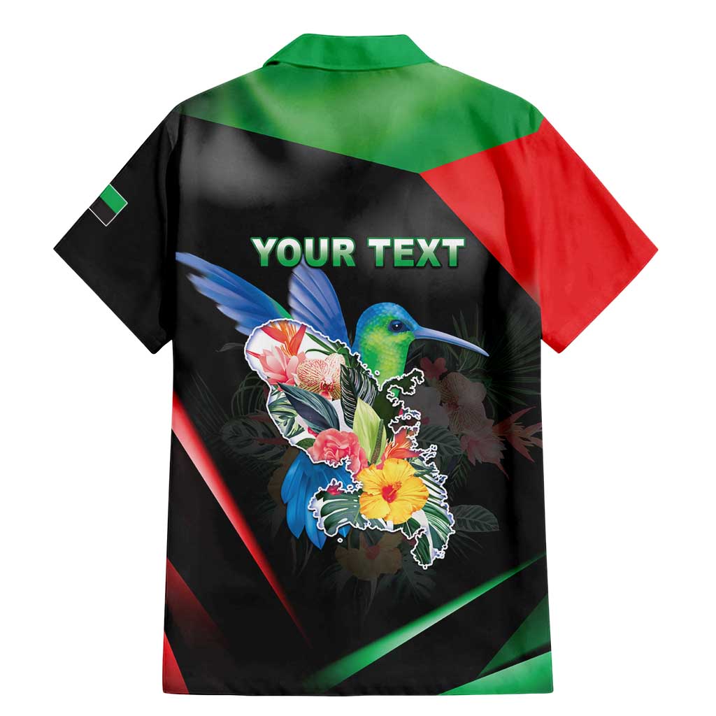 Personalized Martinique Family Matching Mermaid Dress and Hawaiian Shirt The Island Of Flowers