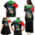 Personalized Martinique Family Matching Puletasi and Hawaiian Shirt The Island Of Flowers