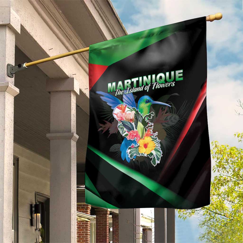 Martinique Garden Flag The Island Of Flowers