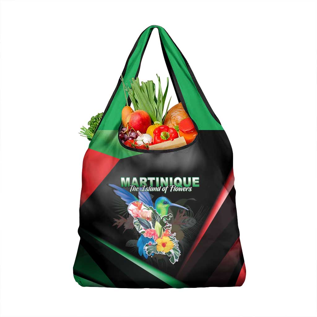 Martinique Grocery Bag The Island Of Flowers