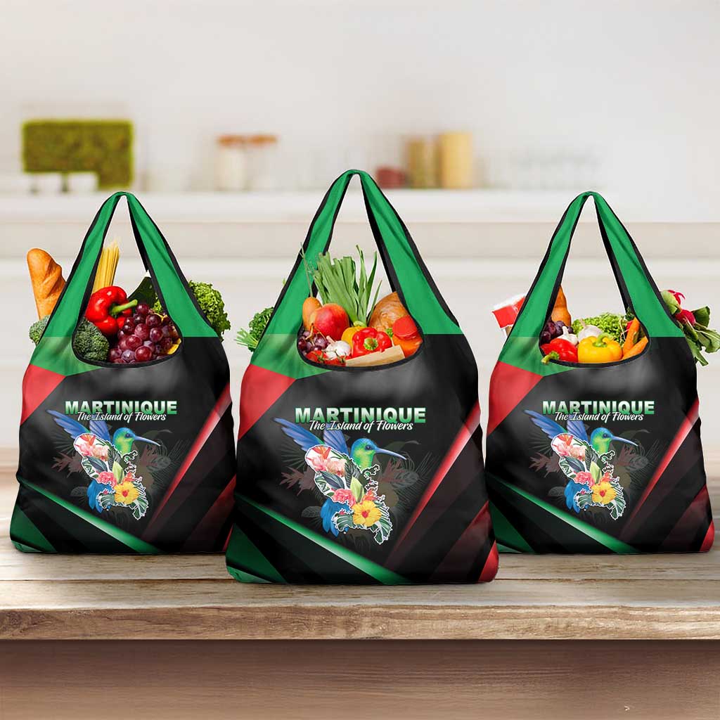 Martinique Grocery Bag The Island Of Flowers