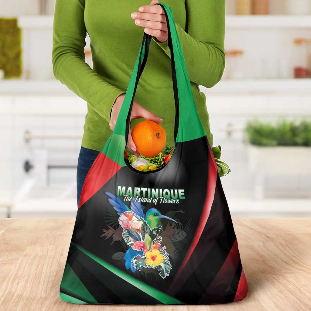 Martinique Grocery Bag The Island Of Flowers