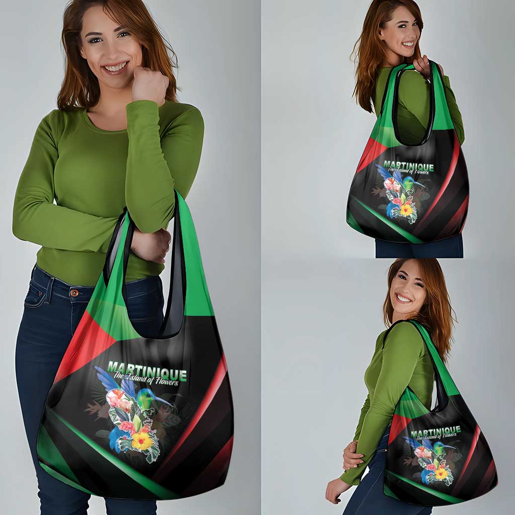 Martinique Grocery Bag The Island Of Flowers