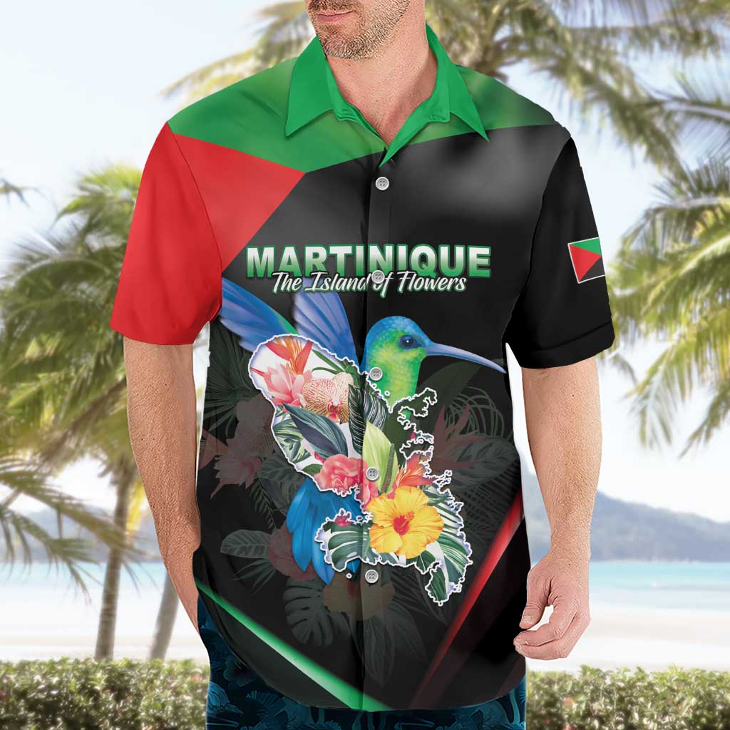 Personalized Martinique Hawaiian Shirt The Island Of Flowers
