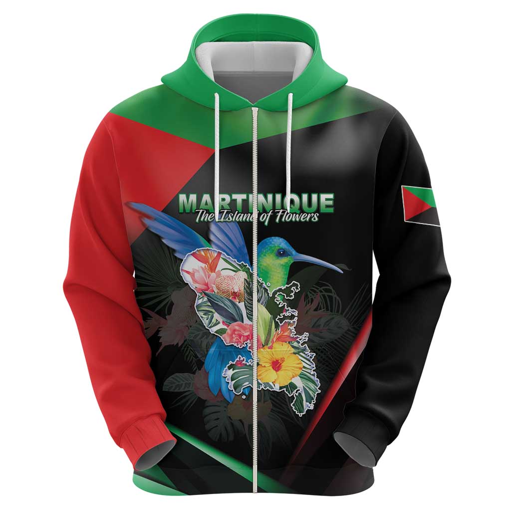 Personalized Martinique Hoodie The Island Of Flowers