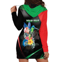 Personalized Martinique Hoodie Dress The Island Of Flowers