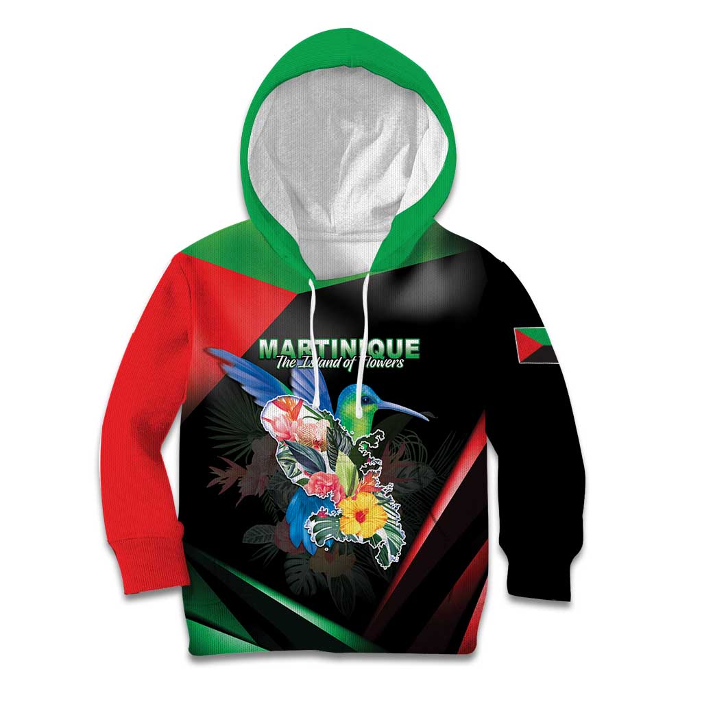 Personalized Martinique Kid Hoodie The Island Of Flowers