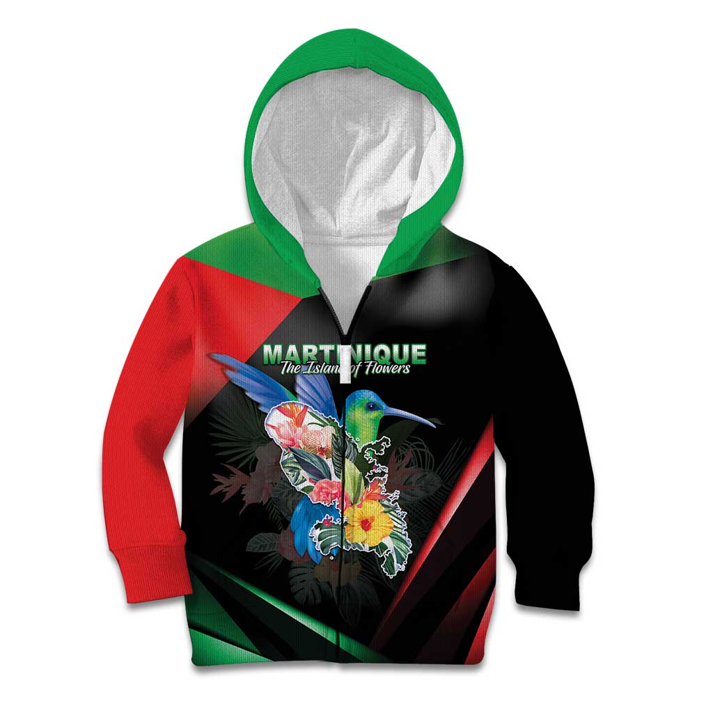 Personalized Martinique Kid Hoodie The Island Of Flowers