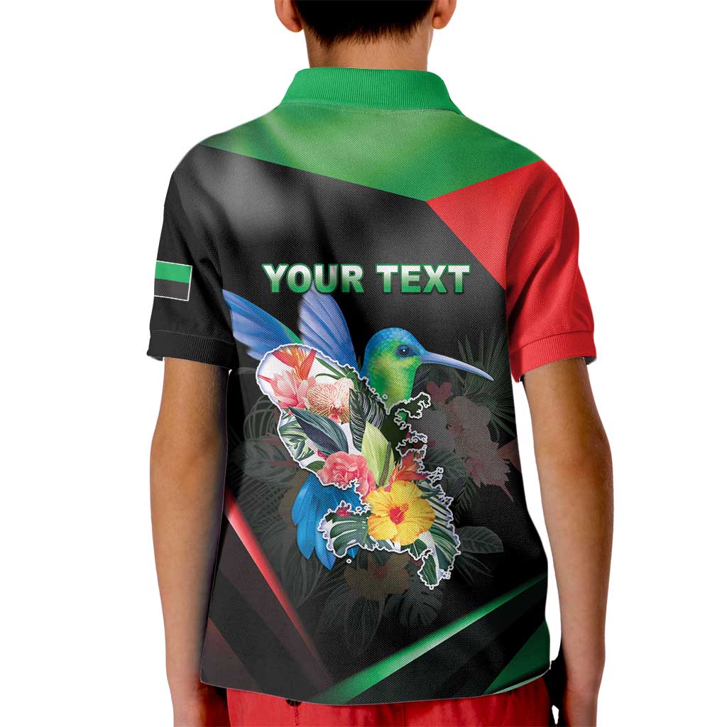 Personalized Martinique Kid Polo Shirt The Island Of Flowers