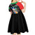 Personalized Martinique Kid Short Sleeve Dress The Island Of Flowers