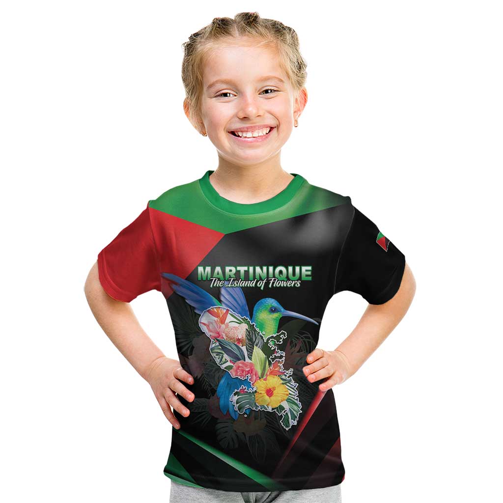 Personalized Martinique Kid T Shirt The Island Of Flowers