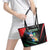 Martinique Leather Tote Bag The Island Of Flowers