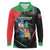 Personalized Martinique Long Sleeve Polo Shirt The Island Of Flowers