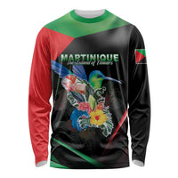 Personalized Martinique Long Sleeve Shirt The Island Of Flowers