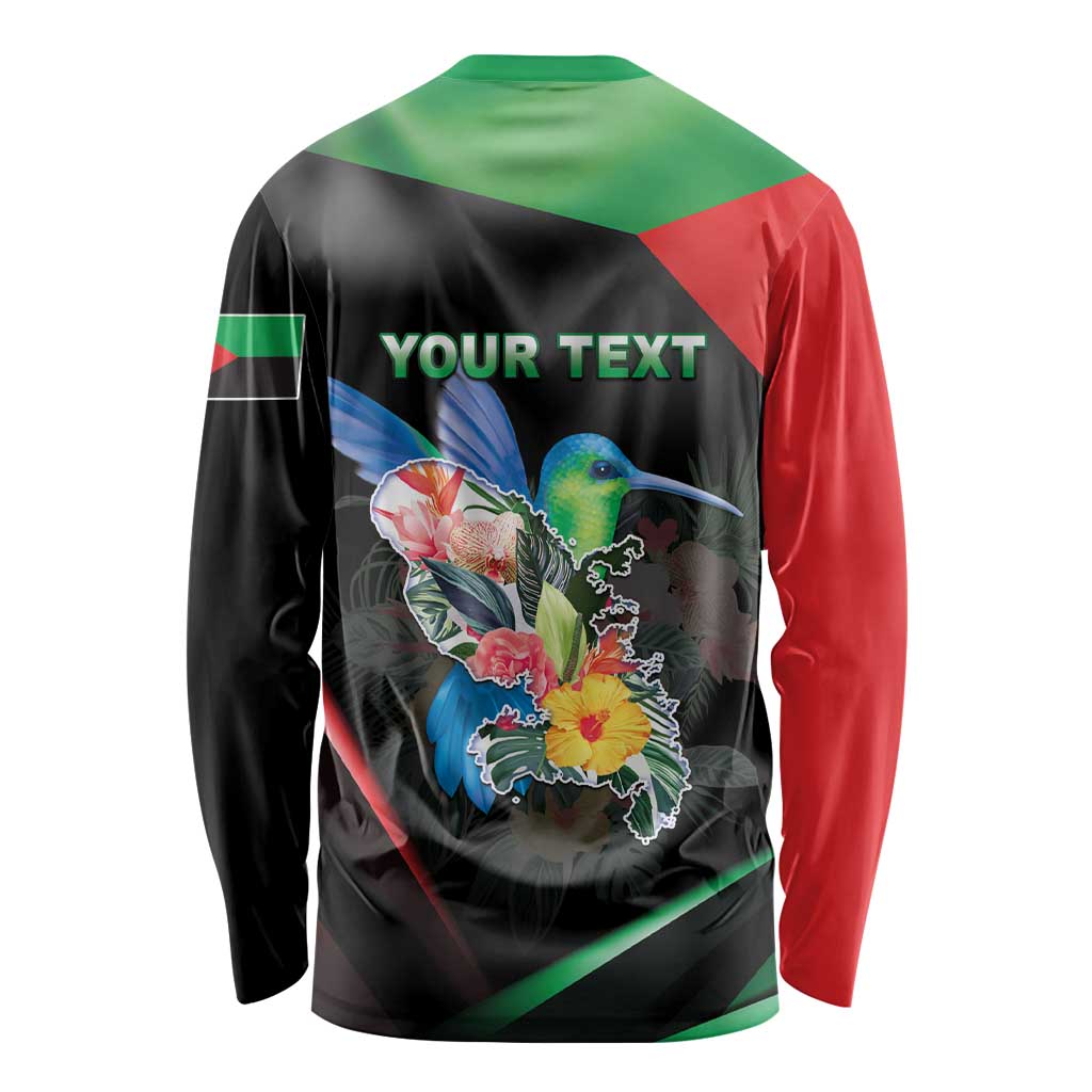 Personalized Martinique Long Sleeve Shirt The Island Of Flowers