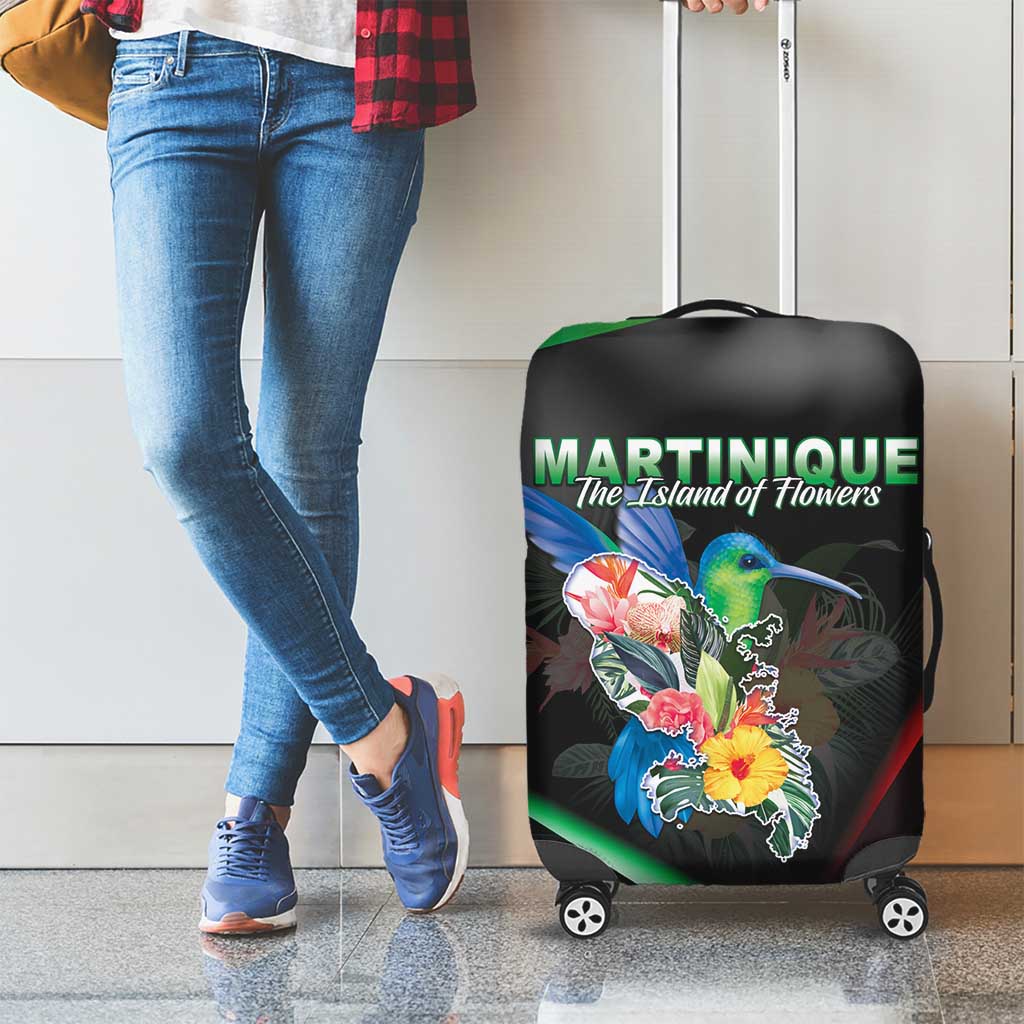 Martinique Luggage Cover The Island Of Flowers