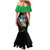 Personalized Martinique Mermaid Dress The Island Of Flowers