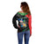 Personalized Martinique Off Shoulder Sweater The Island Of Flowers