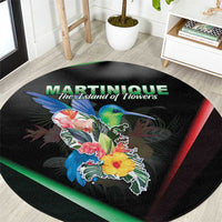 Martinique Round Carpet The Island Of Flowers