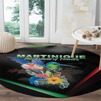 Martinique Round Carpet The Island Of Flowers