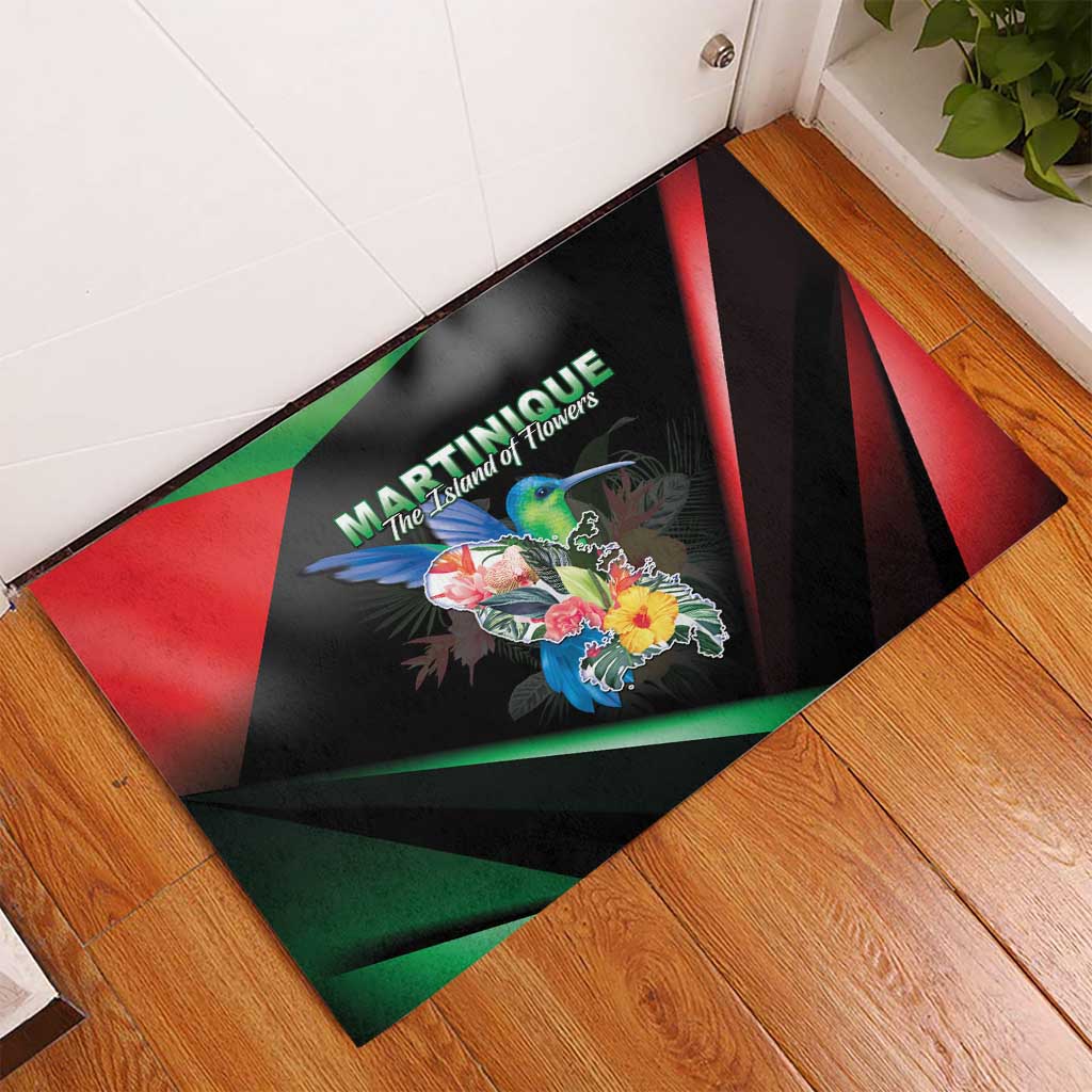 Martinique Rubber Doormat The Island Of Flowers