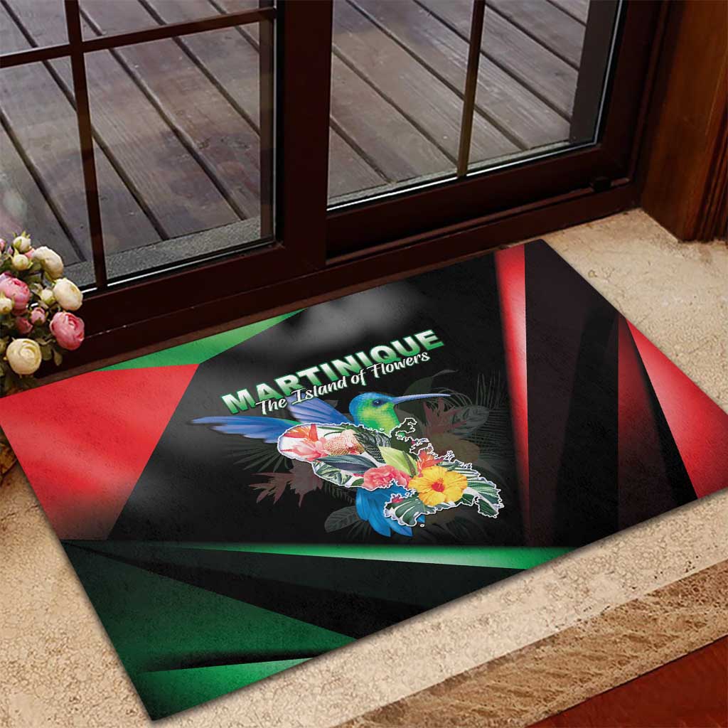 Martinique Rubber Doormat The Island Of Flowers