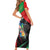 Personalized Martinique Short Sleeve Bodycon Dress The Island Of Flowers