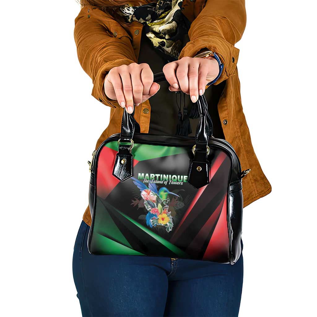 Martinique Shoulder Handbag The Island Of Flowers