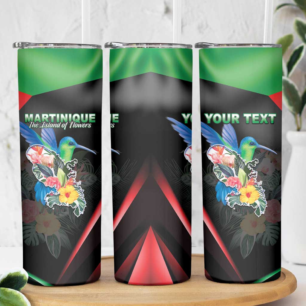 Personalized Martinique Skinny Tumbler The Island Of Flowers