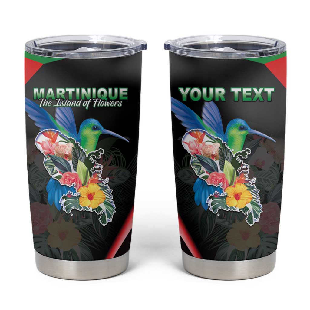 Personalized Martinique Tumbler Cup The Island Of Flowers