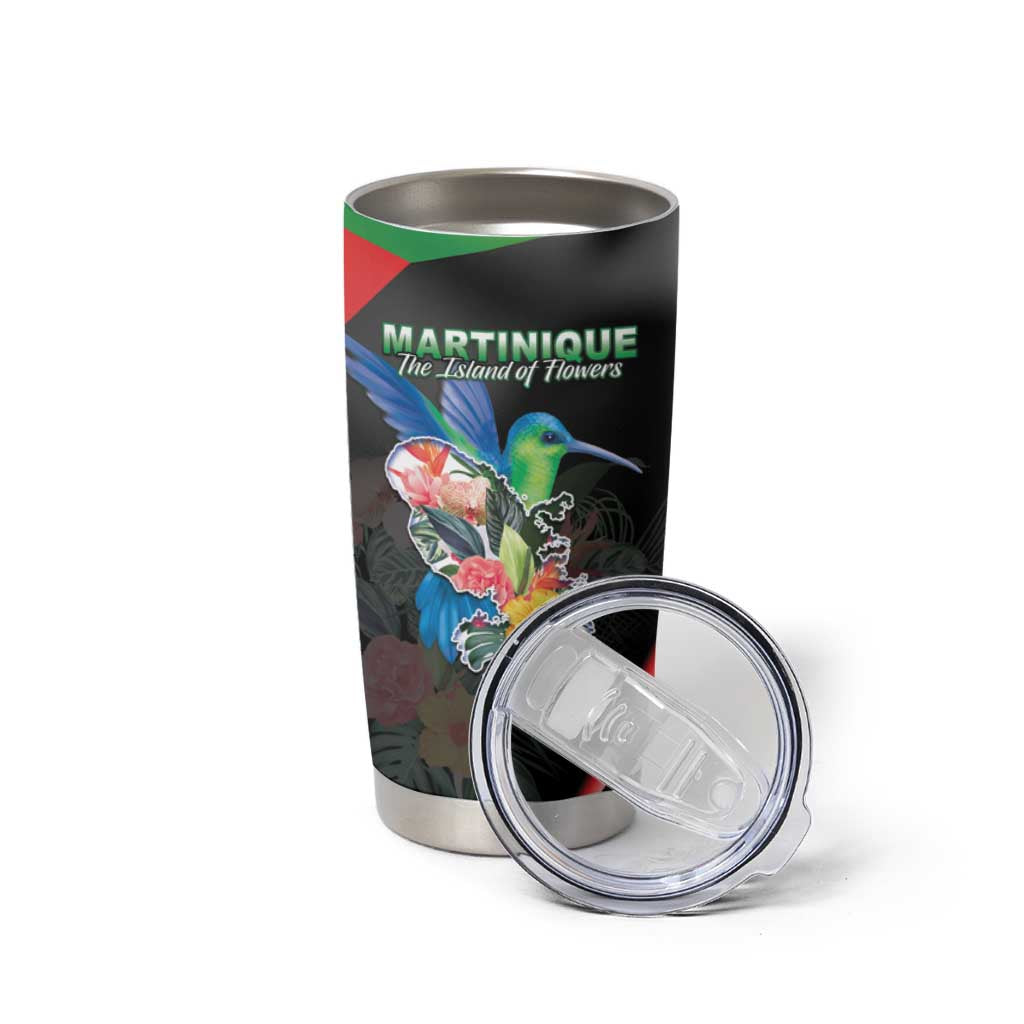 Personalized Martinique Tumbler Cup The Island Of Flowers