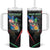 Personalized Martinique Tumbler With Handle The Island Of Flowers