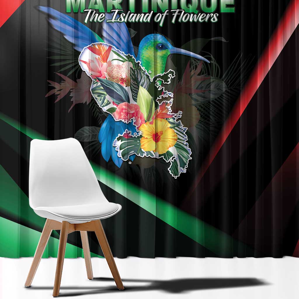Martinique Window Curtain The Island Of Flowers