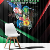 Martinique Window Curtain The Island Of Flowers