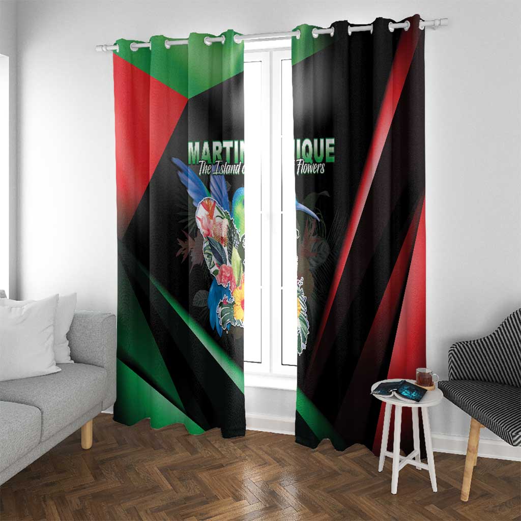 Martinique Window Curtain The Island Of Flowers