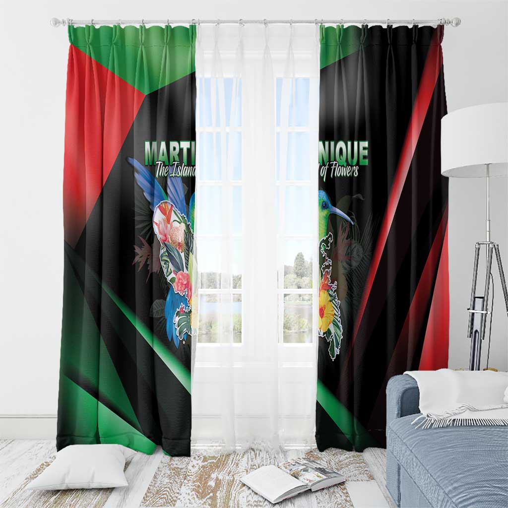 Martinique Window Curtain The Island Of Flowers