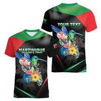 Personalized Martinique Women V-Neck T-Shirt The Island Of Flowers