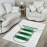 Zimbabwe Sables Rugby Area Rug Sporty Style