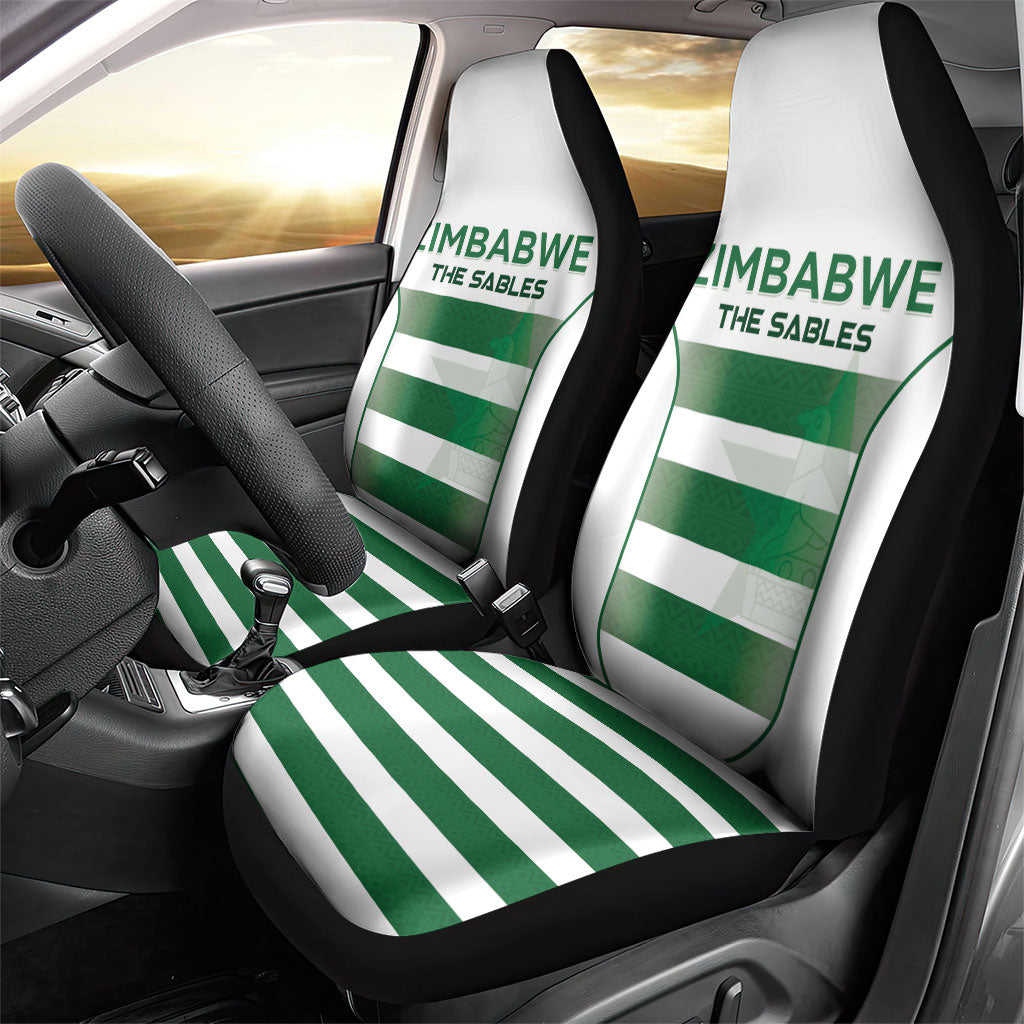 Zimbabwe Sables Rugby Car Seat Cover Sporty Style