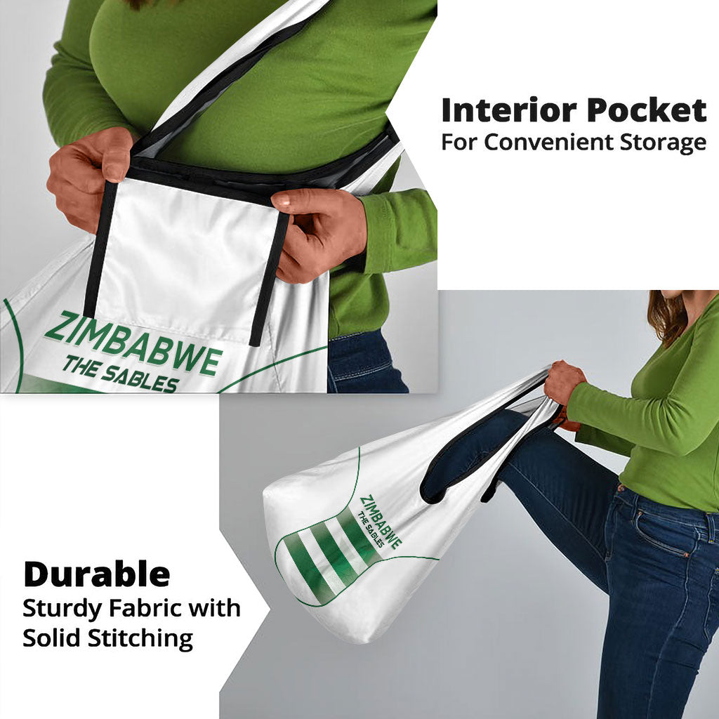Zimbabwe Sables Rugby Grocery Bag Sporty Style