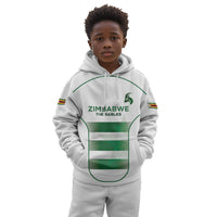 Custom Zimbabwe Sables Rugby Kid Hoodie Sporty Style