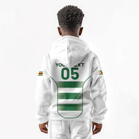 Custom Zimbabwe Sables Rugby Kid Hoodie Sporty Style