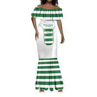Custom Zimbabwe Sables Rugby Mermaid Dress Sporty Style