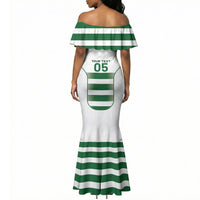 Custom Zimbabwe Sables Rugby Mermaid Dress Sporty Style