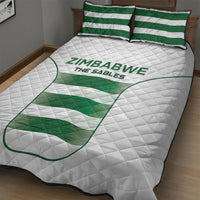 Zimbabwe Sables Rugby Quilt Bed Set Sporty Style