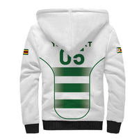 Custom Zimbabwe Sables Rugby Sherpa Hoodie Sporty Style