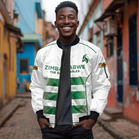 Custom Zimbabwe Sables Rugby Sleeve Zip Bomber Jacket Sporty Style