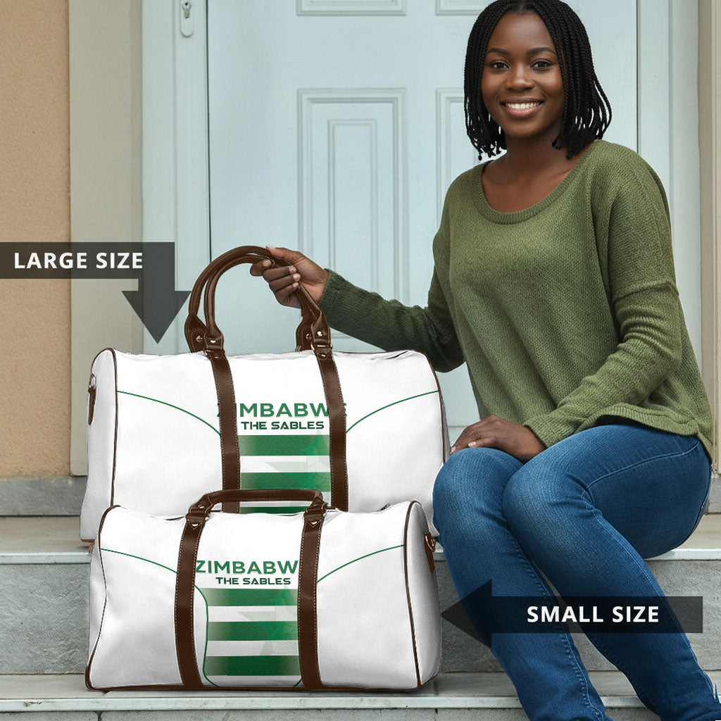 Zimbabwe Sables Rugby Travel Bag Sporty Style