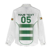 Custom Zimbabwe Sables Rugby Women Casual Shirt Sporty Style