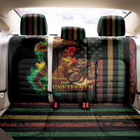 Steppin' into Juneteenth 1865 Back Car Seat Cover Melanin Cowgirl Grunge Style